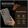 Phonesta Luxury Carbon Fiber Back Cover hoesje met MagSafe voor Samsung Galaxy S25 Ultra - Bruin 2