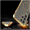 Phonesta Luxury Carbon Fiber Back Cover hoesje met MagSafe voor Samsung Galaxy S25 Ultra - Bruin 6