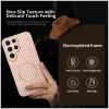 Phonesta Luxury Carbon Fiber Back Cover hoesje met MagSafe voor Samsung Galaxy S25 Ultra - Roze 2