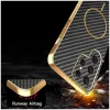Phonesta Luxury Carbon Fiber Back Cover hoesje met MagSafe voor Samsung Galaxy S25 Ultra - Zwart 6