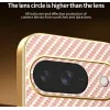 Phonesta Luxury Carbon Fiber Back Cover hoesje met MagSafe voor Google Pixel 9 - Roze 5