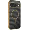 Phonesta Luxury Carbon Fiber Back Cover hoesje met MagSafe voor Google Pixel 9 - Zwart