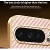 Phonesta Luxury Carbon Fiber Back Cover hoesje met MagSafe voor Google Pixel 9 Pro - Roze 5