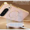 Phonesta Luxury Carbon Fiber Back Cover hoesje met MagSafe voor Google Pixel 9 Pro - Roze 6
