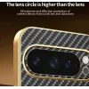 Phonesta Luxury Carbon Fiber Back Cover hoesje met MagSafe voor Google Pixel 9 Pro - Zwart 5