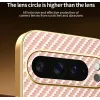 Phonesta Luxury Carbon Fiber Back Cover hoesje met MagSafe voor Google Pixel 9 Pro XL - Roze 5