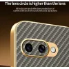 Phonesta Luxury Carbon Fiber Back Cover hoesje met MagSafe voor Google Pixel 9a - Bruin 5