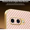 Phonesta Luxury Carbon Fiber Back Cover hoesje met MagSafe voor Google Pixel 9a - Roze 5