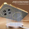Phonesta Luxury Carbon Fiber Back Cover hoesje met MagSafe voor Xiaomi Redmi 14C / Xiaomi Poco C75 - Bruin 1