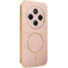 Phonesta Luxury Carbon Fiber Back Cover hoesje met MagSafe voor Xiaomi Redmi 14C / Xiaomi Poco C75 - Roze 0