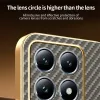 Phonesta Luxury Carbon Fiber Back Cover hoesje met MagSafe voor Xiaomi 15T - Bruin 4