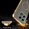 Phonesta Luxury Carbon Fiber Back Cover hoesje met MagSafe voor Xiaomi 15T - Bruin 7