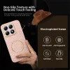 Phonesta Luxury Carbon Fiber Back Cover hoesje met MagSafe voor Xiaomi 15T - Roze 2
