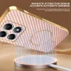 Phonesta Luxury Carbon Fiber Back Cover hoesje met MagSafe voor Xiaomi 15T - Roze 5