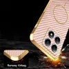 Phonesta Luxury Carbon Fiber Back Cover hoesje met MagSafe voor Xiaomi 15T - Roze 7