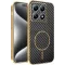 Phonesta Luxury Carbon Fiber Back Cover hoesje met MagSafe voor Xiaomi 15T - Zwart