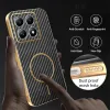 Phonesta Luxury Carbon Fiber Back Cover hoesje met MagSafe voor Xiaomi 15T - Zwart 6