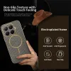 Phonesta Luxury Carbon Fiber Back Cover hoesje met MagSafe voor Xiaomi 15T Pro - Bruin 2