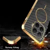 Phonesta Luxury Carbon Fiber Back Cover hoesje met MagSafe voor Xiaomi 15T Pro - Zwart 7