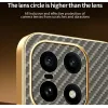 Phonesta Luxury Carbon Fiber Back Cover hoesje met MagSafe voor OnePlus 15 - Bruin 5