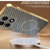 Phonesta Luxury Carbon Fiber Back Cover hoesje met MagSafe voor OnePlus 15 - Bruin 6