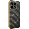 Phonesta Luxury Carbon Fiber Back Cover hoesje met MagSafe voor OnePlus 15 - Zwart 0
