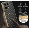 Phonesta Luxury Carbon Fiber Back Cover hoesje met MagSafe voor OnePlus 15 - Zwart 7