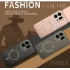 Phonesta Luxury Carbon Fiber Back Cover hoesje met MagSafe voor Oppo Find X9 - Roze 4