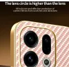 Phonesta Luxury Carbon Fiber Back Cover hoesje met MagSafe voor Oppo Find X9 - Roze 5