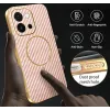 Phonesta Luxury Carbon Fiber Back Cover hoesje met MagSafe voor Oppo A6 Pro - Roze 7
