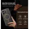 Phonesta Luxury Carbon Fiber Back Cover hoesje met MagSafe voor HONOR X5c Plus - Zwart 2
