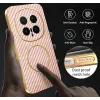 Phonesta Luxury Carbon Fiber Back Cover hoesje met MagSafe voor HONOR Magic8 Pro - Roze 7