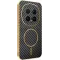 Phonesta Luxury Carbon Fiber Back Cover hoesje met MagSafe voor HONOR Magic8 Pro - Zwart