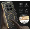 Phonesta Luxury Carbon Fiber Back Cover hoesje met MagSafe voor HONOR Magic8 Pro - Zwart 7