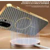 Phonesta Luxury Carbon Fiber Back Cover hoesje met MagSafe voor OnePlus 15R - Bruin 5