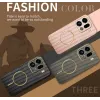 Phonesta Luxury Carbon Fiber Back Cover hoesje met MagSafe voor Oppo Find X9 Pro - Bruin 4