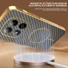 Phonesta Luxury Carbon Fiber Back Cover hoesje met MagSafe voor Xiaomi Redmi Note 15 Pro 5G - Bruin 1