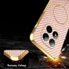 Phonesta Luxury Carbon Fiber Back Cover hoesje met MagSafe voor Xiaomi Redmi Note 15 Pro 5G - Roze 7