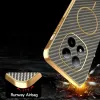 Phonesta Luxury Carbon Fiber Back Cover hoesje met MagSafe voor Xiaomi Redmi Note 15 Pro Plus / Xiaomi Poco M8 Pro - Bruin 8