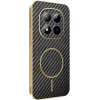 Phonesta Luxury Carbon Fiber Back Cover hoesje met MagSafe voor Xiaomi Redmi Note 15 Pro Plus / Xiaomi Poco M8 Pro - Zwart 0