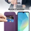 Phonesta Luxury Crystal Book Wallet Case hoesje met MagSafe voor Samsung Galaxy A16 - Donkerpaars 3