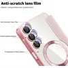 Phonesta Luxury Crystal Book Wallet Case hoesje met MagSafe voor Samsung Galaxy A16 - Roze 7