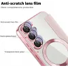 Phonesta Luxury Crystal Book Wallet Case hoesje met MagSafe voor Samsung Galaxy S25 Plus/S24 Plus - Roze 6
