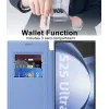Phonesta Luxury Crystal Book Wallet Case hoesje met MagSafe voor Samsung Galaxy S25 Ultra - Lichtblauw 4