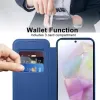 Phonesta Luxury Crystal Book Wallet Case hoesje met MagSafe voor Samsung Galaxy A36/A56 - Donkerblauw 5
