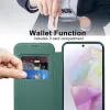 Phonesta Luxury Crystal Book Wallet Case hoesje met MagSafe voor Samsung Galaxy A36/A56 - Donkergroen 5