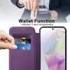 Phonesta Luxury Crystal Book Wallet Case hoesje met MagSafe voor Samsung Galaxy A36/A56 - Donkerpaars 5
