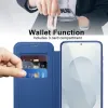 Phonesta Luxury Crystal Book Wallet Case hoesje met MagSafe voor Samsung Galaxy S25 Edge - Donkerblauw 4