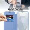 Phonesta Luxury Crystal Book Wallet Case hoesje met MagSafe voor Samsung Galaxy S25 Edge - Lichtblauw 4