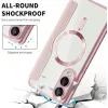 Phonesta Luxury Crystal Book Wallet Case hoesje met MagSafe voor Samsung Galaxy S25 Edge - Roze 6